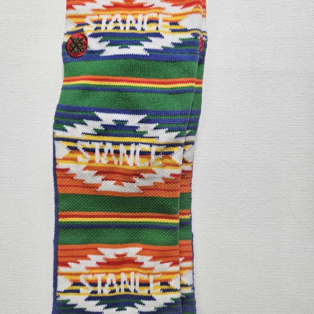 Dwyane Wade Socks Collection Stance Crew‎ Height Blue White Orange Mid Cushion - Picture 4 of 8